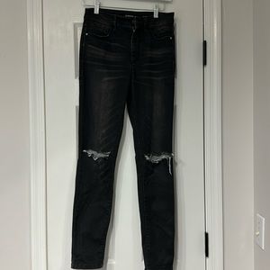 Bebe high rise skinny jeans
